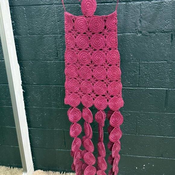 Simonmiller Beep Beep Dress in Magenta - Picture 5 of 8